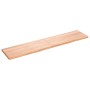 Light brown treated oak wood table top 180x40x(2-4) cm by vidaXL, Table tops - Ref: Foro24-3156389, Price: 98,02 €, Discount: %