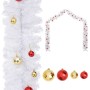 Christmas garland decorated with white balls 10 m by vidaXL, Festive decorations - Ref: Foro24-340735, Price: 67,99 €, Discou...