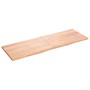 Tablero mesa madera roble tratada marrón claro 180x60x(2-4) cm de vidaXL, Tableros para mesas - Ref: Foro24-3156393, Precio: ...