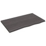 Tablero mesa madera roble tratada marrón oscuro 100x60x(2-4) cm de vidaXL, Tableros para mesas - Ref: Foro24-3156432, Precio:...