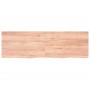 Tablero mesa madera roble tratada marrón claro 160x50x(2-4) cm de vidaXL, Tableros para mesas - Ref: Foro24-3156385, Precio: ...