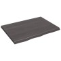 Tablero mesa madera roble tratada marrón oscuro 80x60x(2-4) cm de vidaXL, Tableros para mesas - Ref: Foro24-3156423, Precio: ...