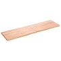 Light brown treated oak wood table top 180x50x(2-4) cm by vidaXL, Table tops - Ref: Foro24-3156391, Price: 118,25 €, Discount: %