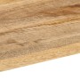 Mesa consola madera maciza de mango rugosa 110x35x76 cm de vidaXL, Mesas auxiliares - Ref: Foro24-353909, Precio: 177,00 €, D...