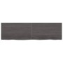 Tablero mesa madera roble tratada marrón oscuro 140x40x(2-6) cm de vidaXL, Tableros para mesas - Ref: Foro24-3156441, Precio:...