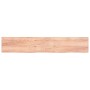 Tablero mesa madera roble tratada marrón claro 220x40x(2-4) cm de vidaXL, Tableros para mesas - Ref: Foro24-3156401, Precio: ...