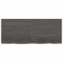 Tablero mesa madera roble tratada marrón oscuro 120x50x(2-6) cm de vidaXL, Tableros para mesas - Ref: Foro24-3156437, Precio:...