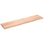 Tablero mesa madera roble tratada marrón claro 220x50x(2-6) cm de vidaXL, Tableros para mesas - Ref: Foro24-3156404, Precio: ...