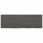 Tablero mesa madera roble tratada marrón oscuro 120x40x(2-4) cm de vidaXL, Tableros para mesas - Ref: Foro24-3156434, Precio:...