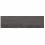 Tablero mesa madera roble tratada marrón oscuro 180x50x(2-4) cm de vidaXL, Tableros para mesas - Ref: Foro24-3156454, Precio:...