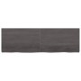 Tablero mesa madera roble tratada marrón oscuro 160x50x(2-6) cm de vidaXL, Tableros para mesas - Ref: Foro24-3156449, Precio:...