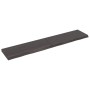 Tablero mesa madera roble tratada marrón oscuro 200x40x(2-6) cm de vidaXL, Tableros para mesas - Ref: Foro24-3156459, Precio:...