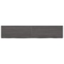 Tablero mesa madera roble tratada marrón oscuro 200x40x(2-6) cm de vidaXL, Tableros para mesas - Ref: Foro24-3156459, Precio:...