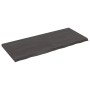 Tablero mesa madera roble tratada marrón oscuro 120x50x(2-4) cm de vidaXL, Tableros para mesas - Ref: Foro24-3156436, Precio:...