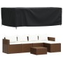 Cubierta de muebles de jardín impermeable 420D 240x140x90 cm de vidaXL, Fundas para muebles de jardín - Ref: Foro24-364804, P...