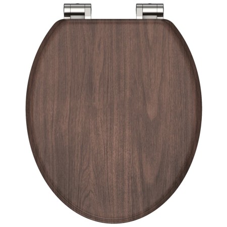 SCHÜTTE Toilet seat with soft close DARK WOOD MDF by SCHÜTTE, Toilet and bidet seats - Ref: Foro24-435087, Price: 63,19 €, Di...