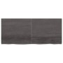 Tablero mesa madera roble tratada marrón oscuro 140x60x(2-4) cm de vidaXL, Tableros para mesas - Ref: Foro24-3156444, Precio:...