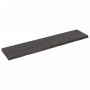 Tablero mesa madera roble tratada marrón oscuro 180x40x(2-6) cm de vidaXL, Tableros para mesas - Ref: Foro24-3156453, Precio:...