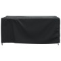 Cubierta muebles de jardín negro impermeable 420D 180x140x90 cm de vidaXL, Fundas para muebles de jardín - Ref: Foro24-364807...