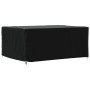 Cubierta muebles de jardín negro impermeable 420D 180x140x90 cm de vidaXL, Fundas para muebles de jardín - Ref: Foro24-364807...