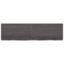 Tablero mesa madera roble tratada marrón oscuro 220x60x(2-4) cm de vidaXL, Tableros para mesas - Ref: Foro24-3156468, Precio:...