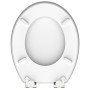 SCHÜTTE Soft-close DIAMOND MDF toilet seat with gloss by SCHÜTTE, Toilet and bidet seats - Ref: Foro24-435091, Price: 66,01 €...