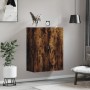 Engineered smoked oak wood wall cabinet 69.5x34x90 cm by vidaXL, Sideboards - Ref: Foro24-834983, Price: 81,71 €, Discount: %