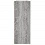 Sonoma gray engineered wood wall cabinet 69.5x34x90 cm by vidaXL, Sideboards - Ref: Foro24-834984, Price: 73,48 €, Discount: %