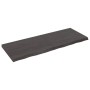 Tablero mesa madera roble tratada marrón oscuro 160x60x(2-6) cm de vidaXL, Tableros para mesas - Ref: Foro24-3156451, Precio:...