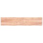 Light brown treated oak wood table top 200x40x(2-4) cm by vidaXL, Table tops - Ref: Foro24-3156395, Price: 109,24 €, Discount: %