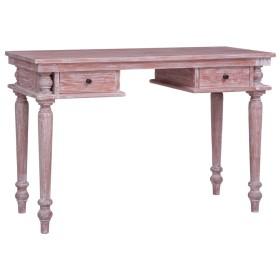 Solid mahogany wood desk 120x50x78 cm by vidaXL, Desks - Ref: Foro24-283854, Price: 222,99 €, Discount: %