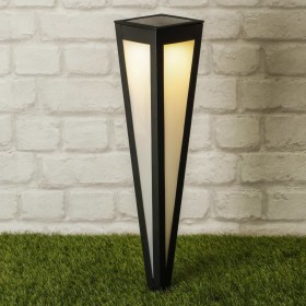 Hi Lámpara solar LED de jardín con estaca negra 58 cm de HI, Iluminación de exterior - Ref: Foro24-435254, Precio: 27,99 €, D...