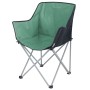 Eurotrail Silla de camping Kampala verde mar de Eurotrail, Mobiliario de camping - Ref: Foro24-435740, Precio: 43,92 €, Descu...