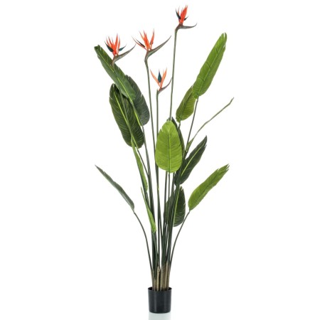 Emerald Artificial Strelitzia tree with 4 flowers in pot 150 cm by Emerald, artificial flora - Ref: Foro24-435917, Price: 146...