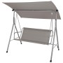 ProGarden Columpio de jardín con toldo gris claro de ProGarden, Balancines de jardín - Ref: Foro24-436242, Precio: 138,48 €, ...