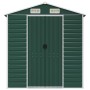 Cobertizo de jardín acero galvanizado verde 191x130x198 cm de vidaXL, Cobertizos - Ref: Foro24-3188231, Precio: 340,11 €, Des...