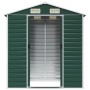 Cobertizo de jardín acero galvanizado verde 191x130x198 cm de vidaXL, Cobertizos - Ref: Foro24-3188231, Precio: 351,96 €, Des...