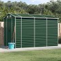 Green galvanized steel garden shed 191x300x198 cm by vidaXL, Sheds - Ref: Foro24-3188233, Price: 578,83 €, Discount: %