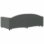 Sofá cama nido tela gris oscuro 90x190 cm de vidaXL, Camas y somieres - Ref: Foro24-3197199, Precio: 294,99 €, Descuento: %