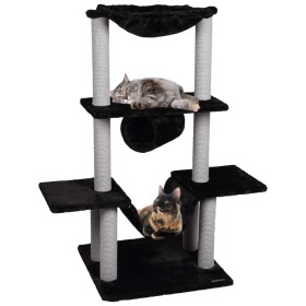 FLAMINGO Hamza cat scratching post black 60x57x122 cm by FLAMINGO, Cat furniture - Ref: Foro24-436513, Price: 138,99 €, Disco...