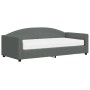 Sofá cama con colchón tela gris oscuro 90x190 cm de vidaXL, Camas y somieres - Ref: Foro24-3197181, Precio: 336,56 €, Descuen...