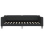 Trundle sofa bed with drawers black fabric 100x200 cm by vidaXL, Beds and slatted bases - Ref: Foro24-3197469, Price: 357,72 ...