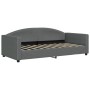 Sofá cama nido con colchón tela gris oscuro 90x190 cm de vidaXL, Camas y somieres - Ref: Foro24-3197217, Precio: 445,52 €, De...