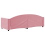 Sofá cama terciopelo rosa 80x200 cm de vidaXL, Camas y somieres - Ref: Foro24-354132, Precio: 210,32 €, Descuento: %