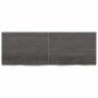 Dark brown treated oak wood table top 140x50x(2-6) cm by vidaXL, Table tops - Ref: Foro24-3156443, Price: 113,52 €, Discount: %