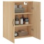 Armario de pared madera ingeniería roble Sonoma 69,5x34x90 cm de vidaXL, Aparadores - Ref: Foro24-834981, Precio: 78,88 €, De...