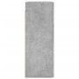 Armario de pared madera ingeniería gris hormigón 69,5x34x90 cm de vidaXL, Aparadores - Ref: Foro24-834982, Precio: 82,89 €, D...