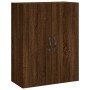 Armario de pared madera ingeniería roble marrón 69,5x34x90 cm de vidaXL, Aparadores - Ref: Foro24-834985, Precio: 73,73 €, De...