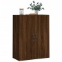 Brown oak engineered wood wall cabinet 69.5x34x90 cm by vidaXL, Sideboards - Ref: Foro24-834985, Price: 77,75 €, Discount: %