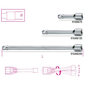 Beta Tools 3/8" 910AN/250 Swivel Extension Bar by Beta Tools, Drill Bit Extensions - Ref: Foro24-437310, Price: 17,99 €, Disc...